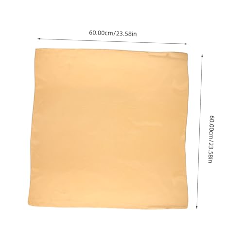 GALPADA Ladies Scarves Women's Silk Head Scarf Solid Wrap Scarf Fashion Accessory Comfortable Material 60x60cm2