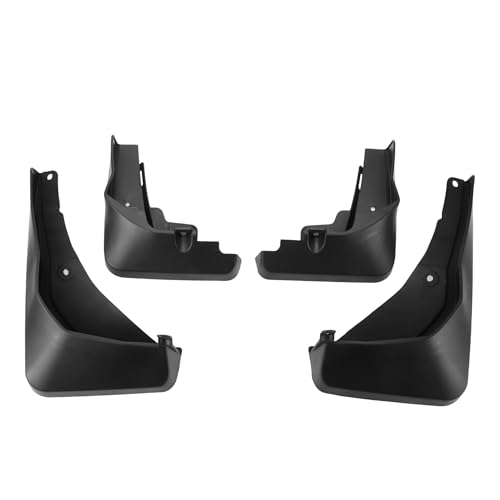 Image of X AUTOHAUX 1set Front and Rear Mud Flaps Splash Guards Mud Guards for Audi Q2L High Match 2018-2022 W /Mount Accessories