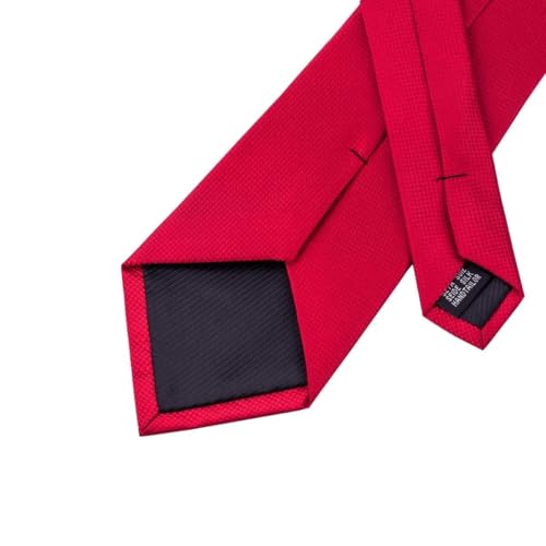 Image of Dubulle Mens Tie Set Solid Paisley Silk Striped Necktie for Men with Cufflinks Tie and Pocket Square