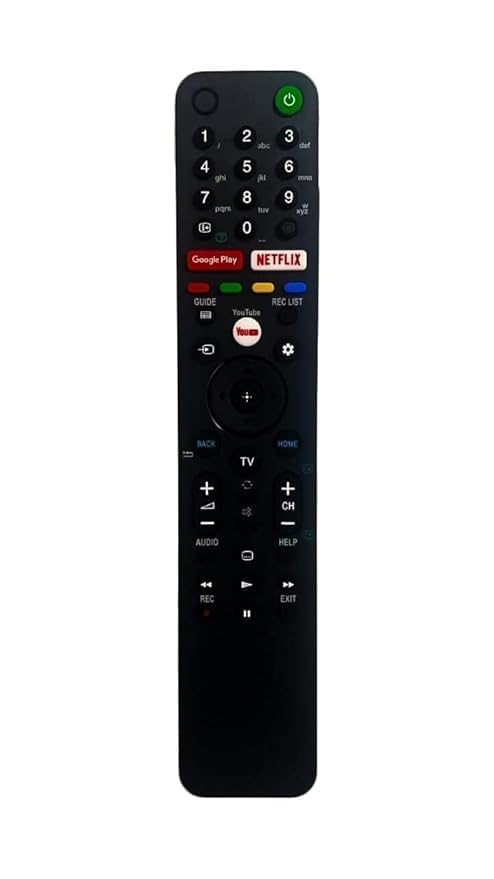 Image of Compatible with Sony TV Remote Control RM-L1675 Model Fit for Smart LED LCD Replacement Remotes RMF-TX200E RMF-TX310E RMF-TX520E RMF-TX300U RMF-TX500U Non Voice Command with Streaming Apps