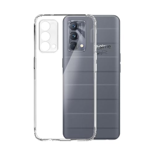 Image of COVERBLACK Flexible Rubber Case Back Cover Compatible for Realme RMX3360 / GT Master Edition - Transparent