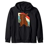 Photo Gallery orso bruno animali dabbing dab ballare felpa con cappuccio Photo Gallery orso bruno animali dabbing dab ballare felpa con cappuccio