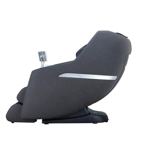 Home Deluxe Massagesessel CORVIA mit Premium Webstoffpolsterung - Anthrazit I Wärmefunktion, Zero-Gravity-Funktion, für Rücken und Nacken – Bild 5