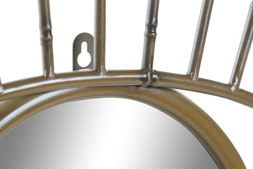 ESPEJO METAL 63X4X53 OJO NATURAL