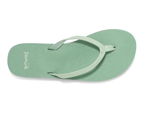 Image of Sanuk Yoga Joy Womens Flip Flops | Yoga Mat Footbed | Sandals for Women | Womens Yoga Sandals | Women's Beach Sandals