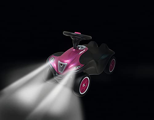 BIG-Bobby-Car Next - Deluxe Variante, Kinderfahrzeug mit LED-Front Scheinwerfer, Flüsterreifen und weichem Sitz… – Bild 6