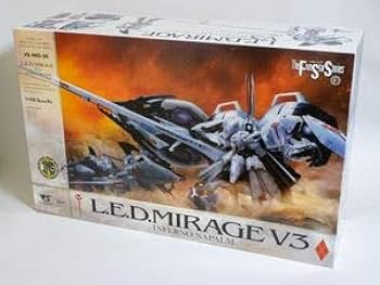 79新品初回特典版 ボークス IMS レッドミラージュV3インフェルノ・ナパーム IMS 1/100 scale L.E.D.ミラージュV3 | ボークス F.S.S.