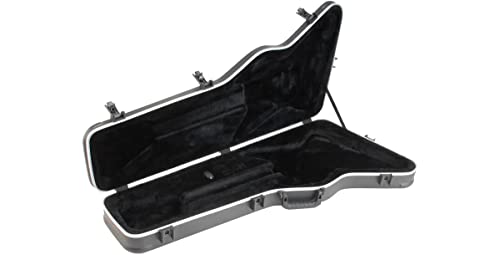 Skb Hardshell - Tsa Latch, Over-Molded Handle For Gibson Explorer And Firebird Guitars #TOP1