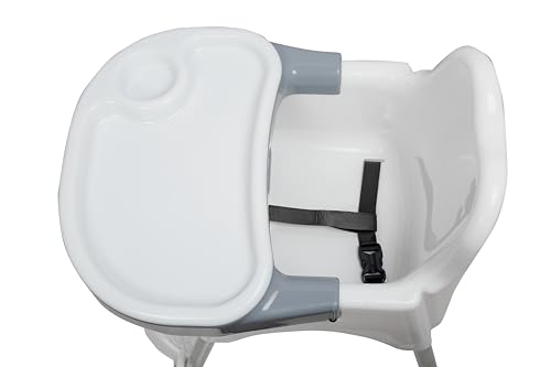 Image of My Giraffe Spotty 3-in-1 Convertible Baby High Chair, White