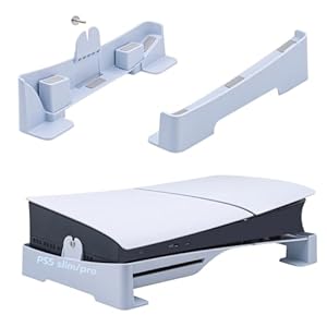 Wigearss PS5 Slim/ PS5 Pro Halterung Liegend, Liegend Ständer, Standfuß Horizontaler für PS5 Slim/PS5 Pro Konsole, Nicht für PS5