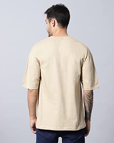 Image of BE SAVAGE Heavy Weight Oversize Tshirt for Men Baggy Oversize T-Shirts for Men DRIP Tshirt