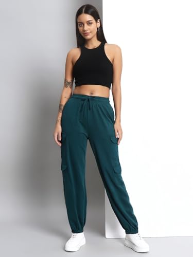 Image of Q - RIOUS Women's Relaxed Fit Cargo Style Jogger Pants