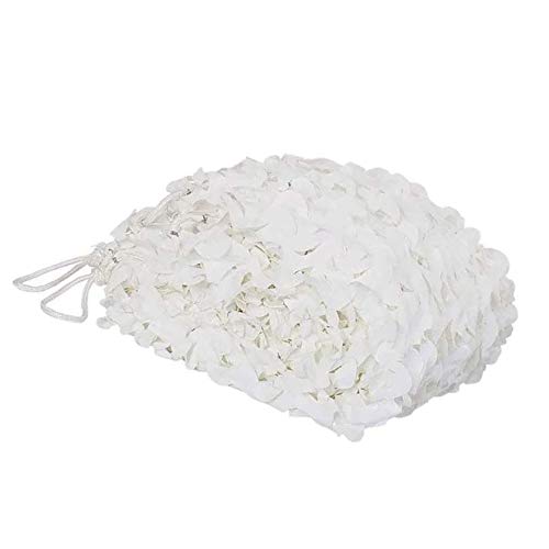Filet d'ombrage blanc snowfield filet de camouflage chasse camping 4x10m