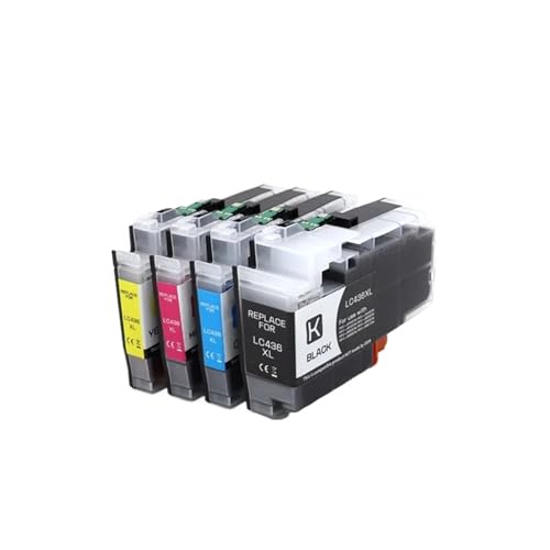 Cartouche d'encre LC436XL pour résoudre les pannes d'impression sur Brother J4440W