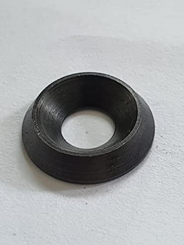 Solid Black Countersunk Finishing Washers Stainless Steel Cup (20, M3) - Image 4