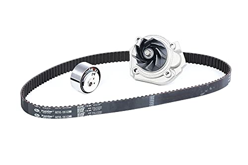 GATES KP15627XS Wasserpumpe + Zahnriemensatz Zähnezahl: 129 22 mm mit Wasserpumpe