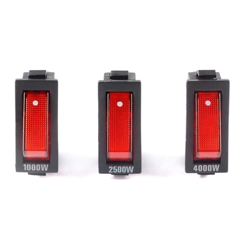 Interrupteur à bascule KCD3 ON-OFF bouton alimentation 2 positions 16A 250V AC