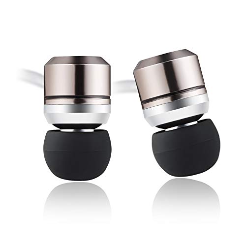 sephia SP3060 Earbuds Wired in-Ear Headphones with Tangle-Free Cord, Noise Isolating, Bass Driven Sound, Metal Earphones… - Image 4