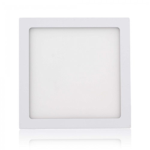 Preisvergleich Produktbild MAXCRAFT LED Panel Leuchte Strahler Lampe Deckenlampe Einbaustrahler Lichtlampe Panelleuchten Eckig 18W 225 x 225 mm - Warmweiß