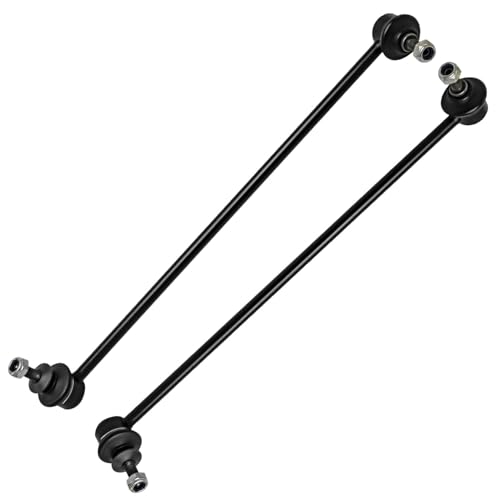 Image of Detroit Axle - 8pc Front Suspension Kit for 2002-2005 BMW 745Li 745i 2003-2008 760Li 2004-2006 760i, 4 Lower Forward and Rearward Control Arms with Ball Joint 2 Sway Bars 2 Outer Tie Rods Replacement
