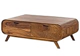 Parfaitement combiné - Cette table basse se combine très bien grâce à son style naturel et s'adapte particulièrement bien aux autres meubles de la série Milan.