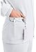 Cherokee Women's Workwear Core Stretch Warm Up Scrubs Jacket, White, Large