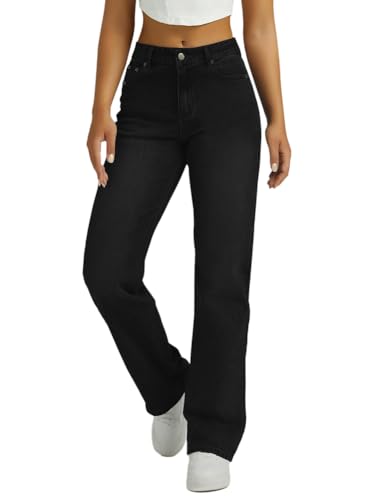 Women's Mid Rise Classic Stretch Straight Leg Jeans3