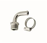 Mr. Gasket 2970G Chrome Plated Fuel Line Fitting