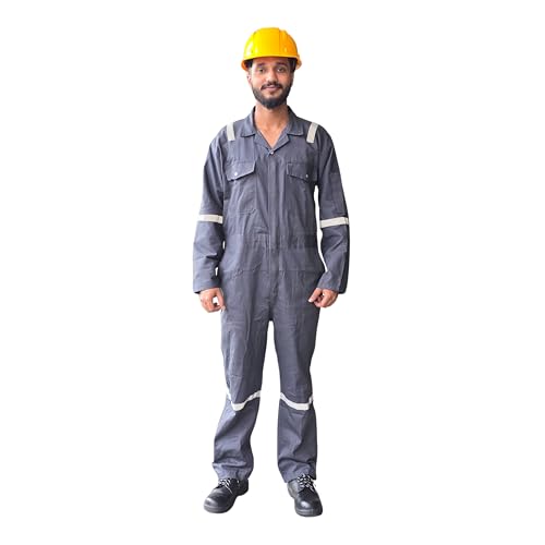 Image of HABIL Industrial Workwear /Coverall /Boiler Suit, 100% Cotton, 200 GSM