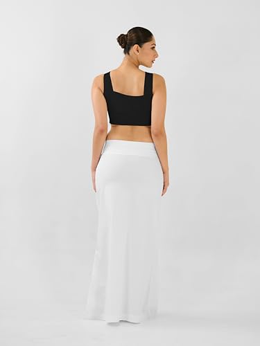 Image of I AM BY DOLLYJAIN D'coat Simple with Extender Length Adjustable for Women - 99% Cotton, 1% Lycra Stylish Lightweight Coat for Casual and Formal Wear