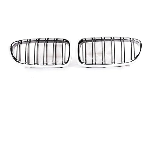 Grilles calandre avant Série 5 F10 F11 cadre chromé style double ligne élitiste