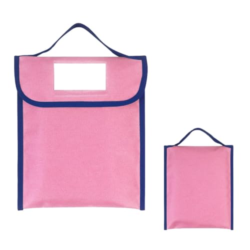 Oaygat A4 School Book Bag Document Organizer with Handle File Tote Holder Bag Storage for Training and Hiking for Books and Sundries for Students
