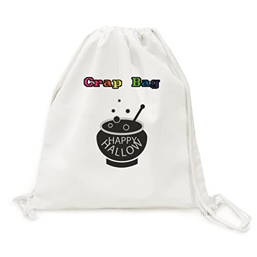 Sac à dos voyage léger en toile imprimé Halloween de taille moyenne polyvalent