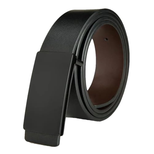 Hgvcfcv Men's Genuine Leather Black Fashion Belts Male Jeans Belt Apparel Accessories For Mens Black Dress Belt