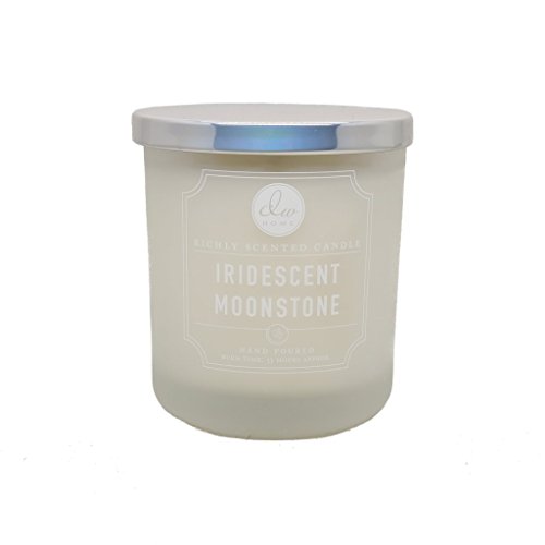 DW Home Signature Crystals Collection Iridescent Moonstone Medium Single Wick Candle