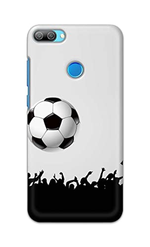 Image of Printed Hard Back Cover Case for Honor 9N Back Cover (Football Icon) -1302