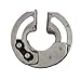 304 Stainless Steel Limit Hidden Fan-Shaped Rotating Sliding Hinge Industrial Equipment 1Pcs(90 Degrees)