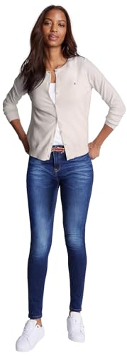 Image of TOMMY HILFIGER Women's Solid Cardigan Sweater with Regular Buttons Collection 2025