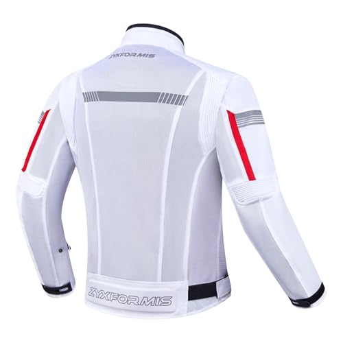 Zyxformis Summer Mesh Motorcycle Jacket