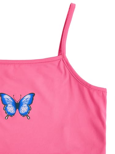 Floerns Girls Graphic Print Clothes Cami Top Sweatpants Set with Jacket Hoodie 3 Piece Outfit4