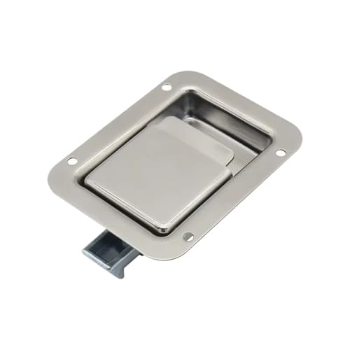 Serrure de boîte à outils pour véhicule utilitaire de chantier en inox - 4