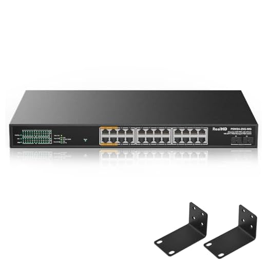 24-Port PoE++ Lite-Managed Network Switch