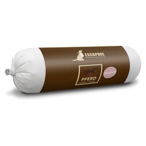 Escapure Hunde Nassfutter Wurst | Pferd Würste 800g Cover
