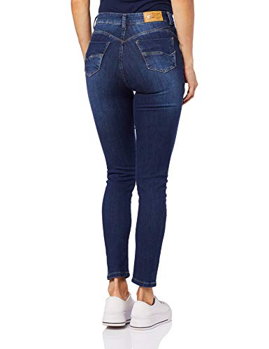 Cigarrete Push Up, Feminino, Sawary Jeans, Indigo, 44