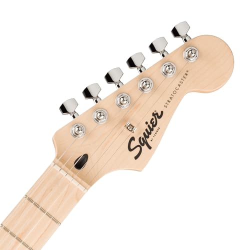 Image of Fender Squier Sonic Stratocaster HT - Sea Foam Green Bundle with Tuner, Strap, Picks, and Austin Bazaar Instructional DVD