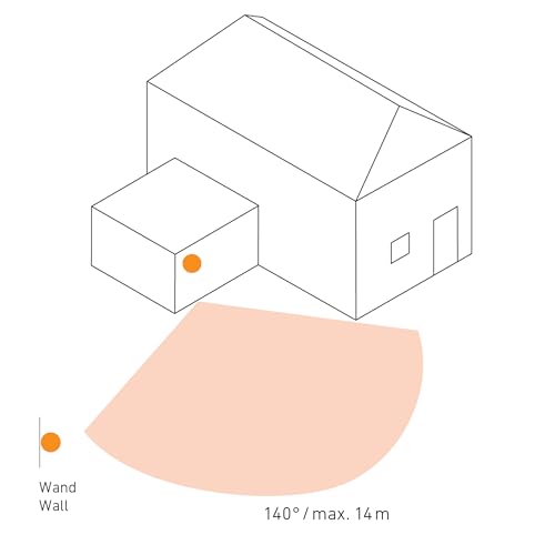Steinel Motion Sensor IS 140-2 White, 140° Infrared Movement Detector, 14m Range, Swiveling, Max. 1000 W or 6 LED Lights - Image 6