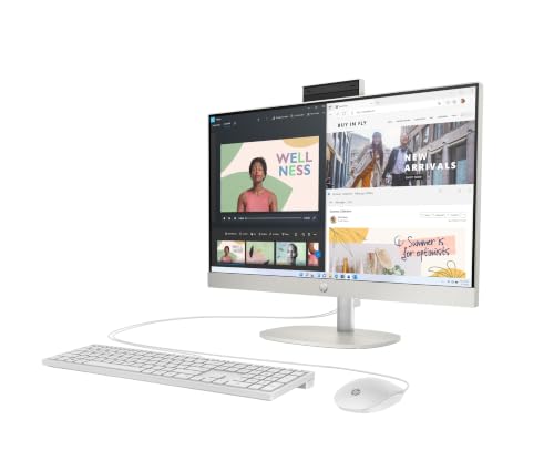 HP 24" All-in-One, Intel Core i5 1335U, 8GB, 512GB, Windows 11 6 HP 24" All-in-One, Intel Core i5 1335U, 8GB, 512GB, Windows 11 - immagine 6