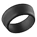 for Bike Seat Post Cover Rubber Protective Ring for 25-34mm Seatposts, Dust Proof and Waterproof for Bicycle Seat Tube Protector Compatible with Road Mountain for Bike, Black(Black)(25-30mm)