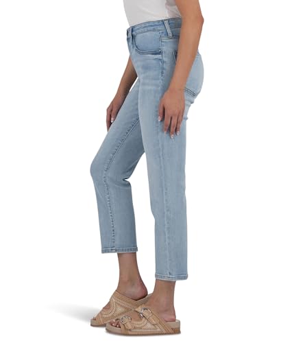 KUT from the Kloth Women's Rachael High Rise Fab Ab Mom Regular Hem2