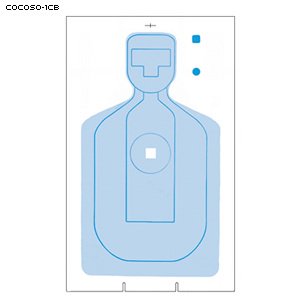 COCOSO-1CB CARDBOARD TARGETS 25 PACK